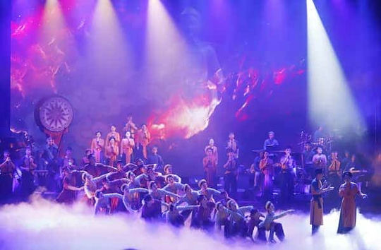 Màn hát múa “Huyền thoại châu thổ”.