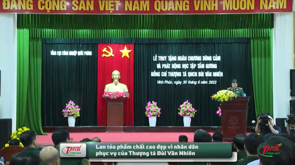 MEDIA - Lan tỏa phẩm chất cao đẹp vì nhân dân phục vụ của Thượng tá Bùi Văn Nhiên