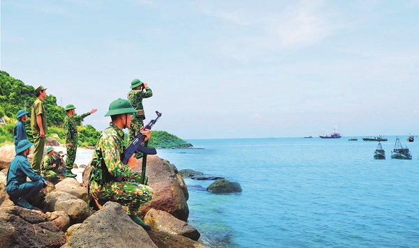 Phát triển kinh tế gắn với bảo đảm quốc phòng - an ninh vùng biển, đảo