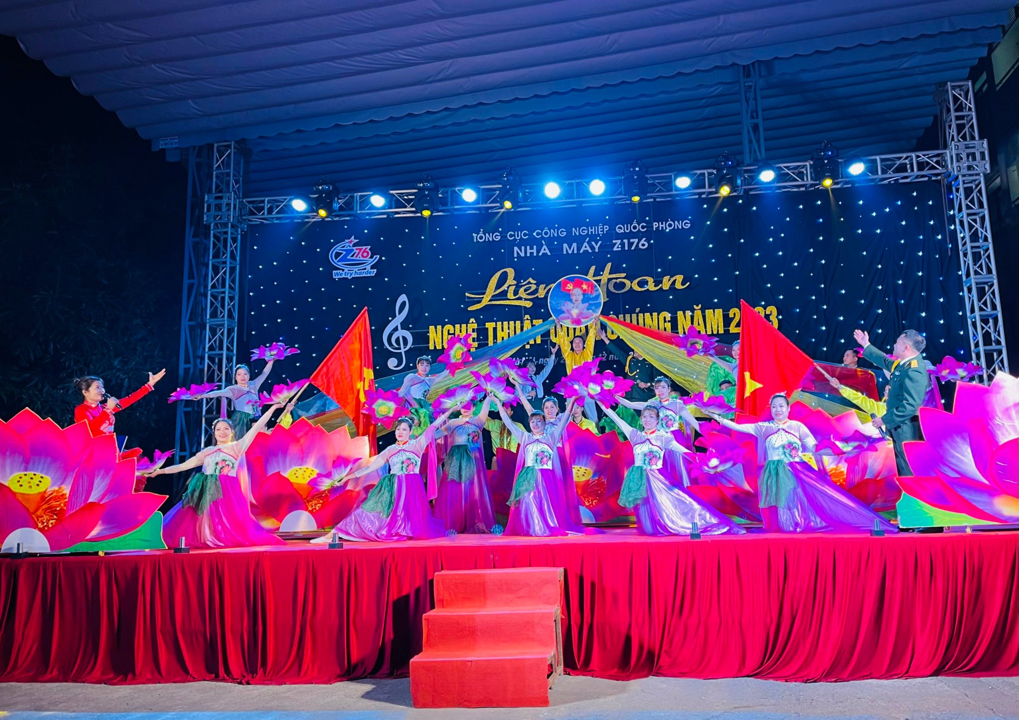 Nhà máy Z176 tổ chức thành công Hội diễn Nghệ thuật quần chúng năm 2023