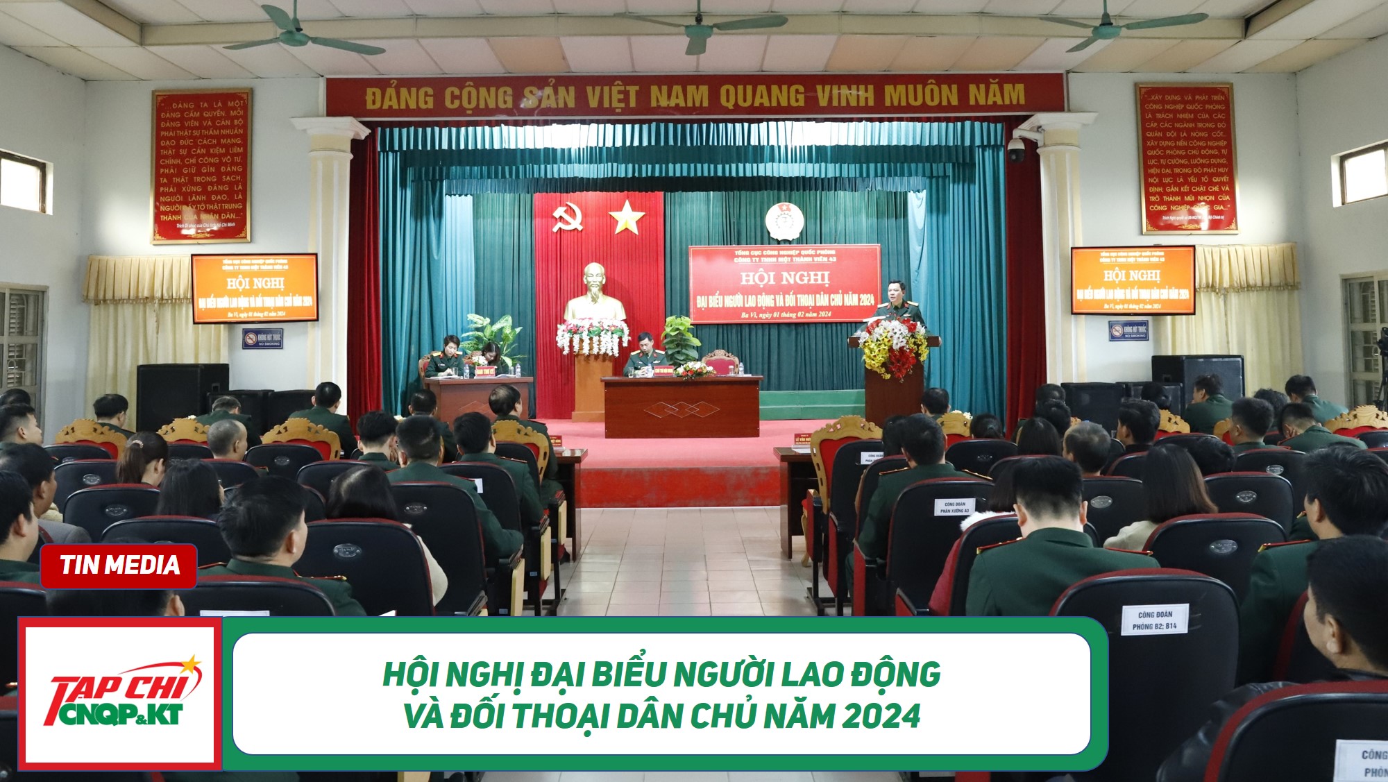MEDIA - Hội nghị đại biểu người lao động và đối thoại dân chủ năm 2024