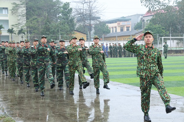 Trường Cao đẳng Công nghiệp quốc phòng: Ra quân huấn luyện năm 2024