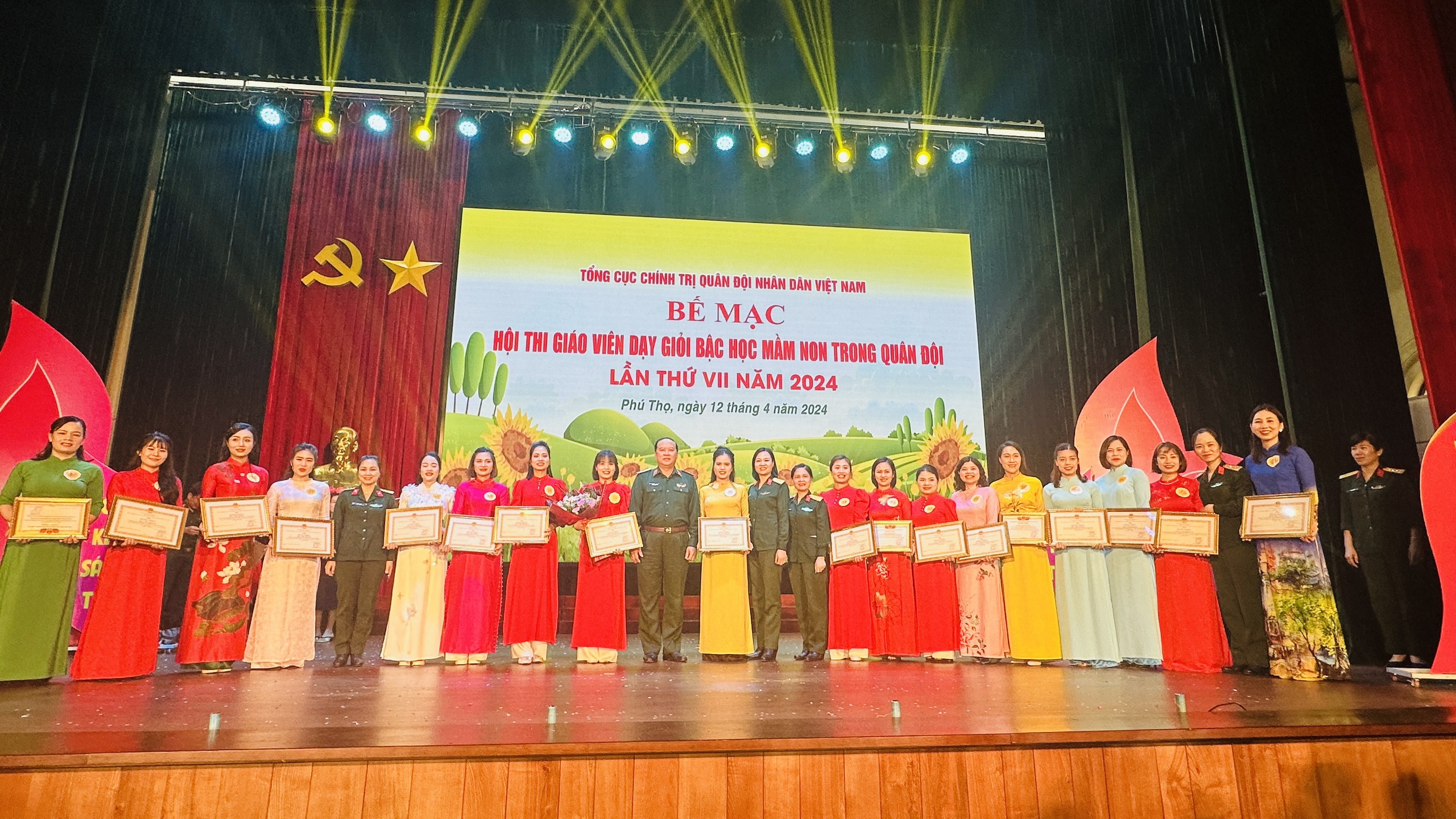 Tổng cục CNQP đạt kết quả xuất sắc Hội thi Giáo viên dạy giỏi bậc học mầm non toàn quân