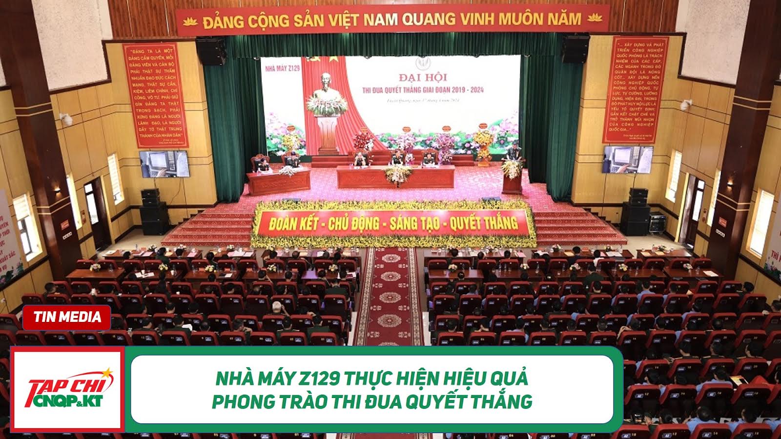 MEDIA - Nhà máy Z129 thực hiện hiệu quả phong trào thi đua Quyết thắng