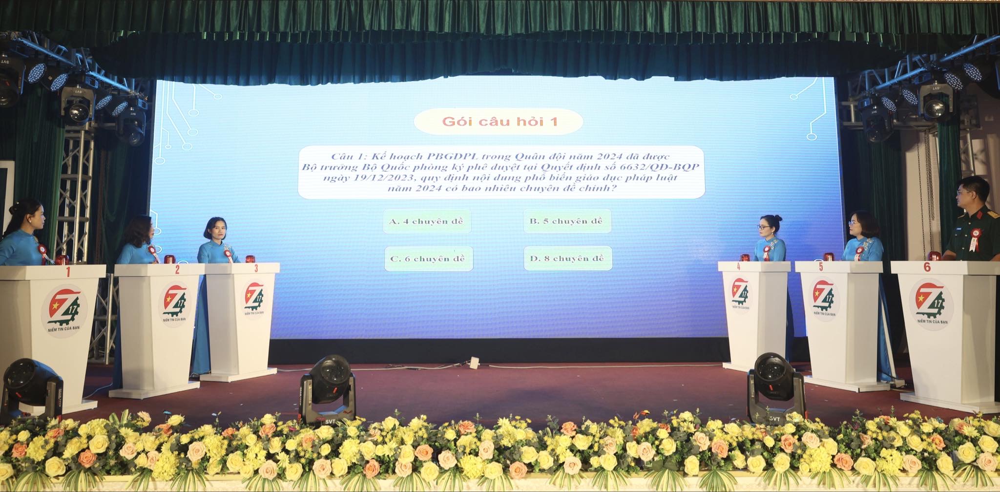 Hội thi “Cán bộ công đoàn giỏi” Nhà máy Z117