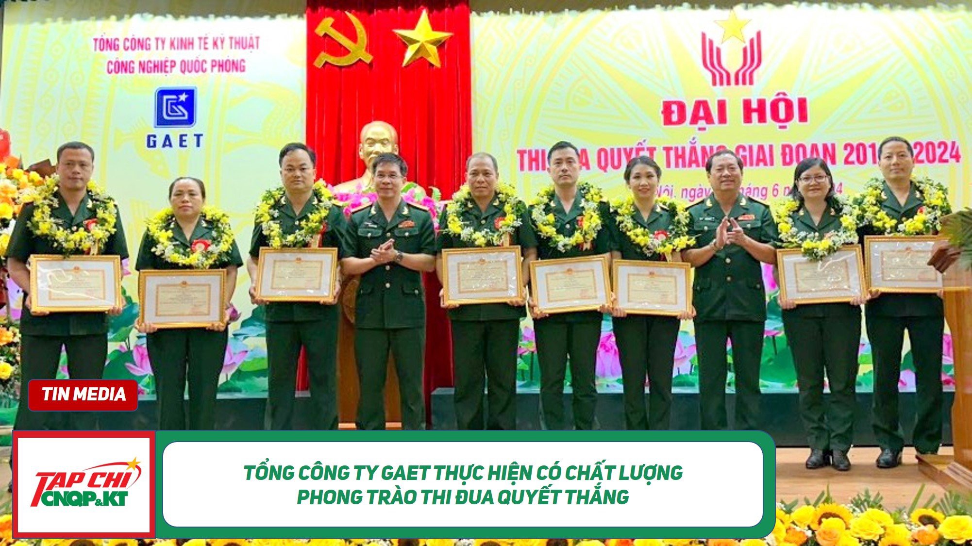 MEDIA - Tổng công ty GAET thực hiện có chất lượng phong trào thi đua Quyết thắng