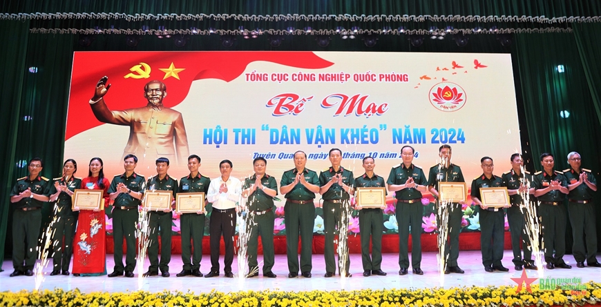 Hội thi “Dân vận khéo” của Tổng cục Công nghiệp Quốc phòng thành công tốt đẹp