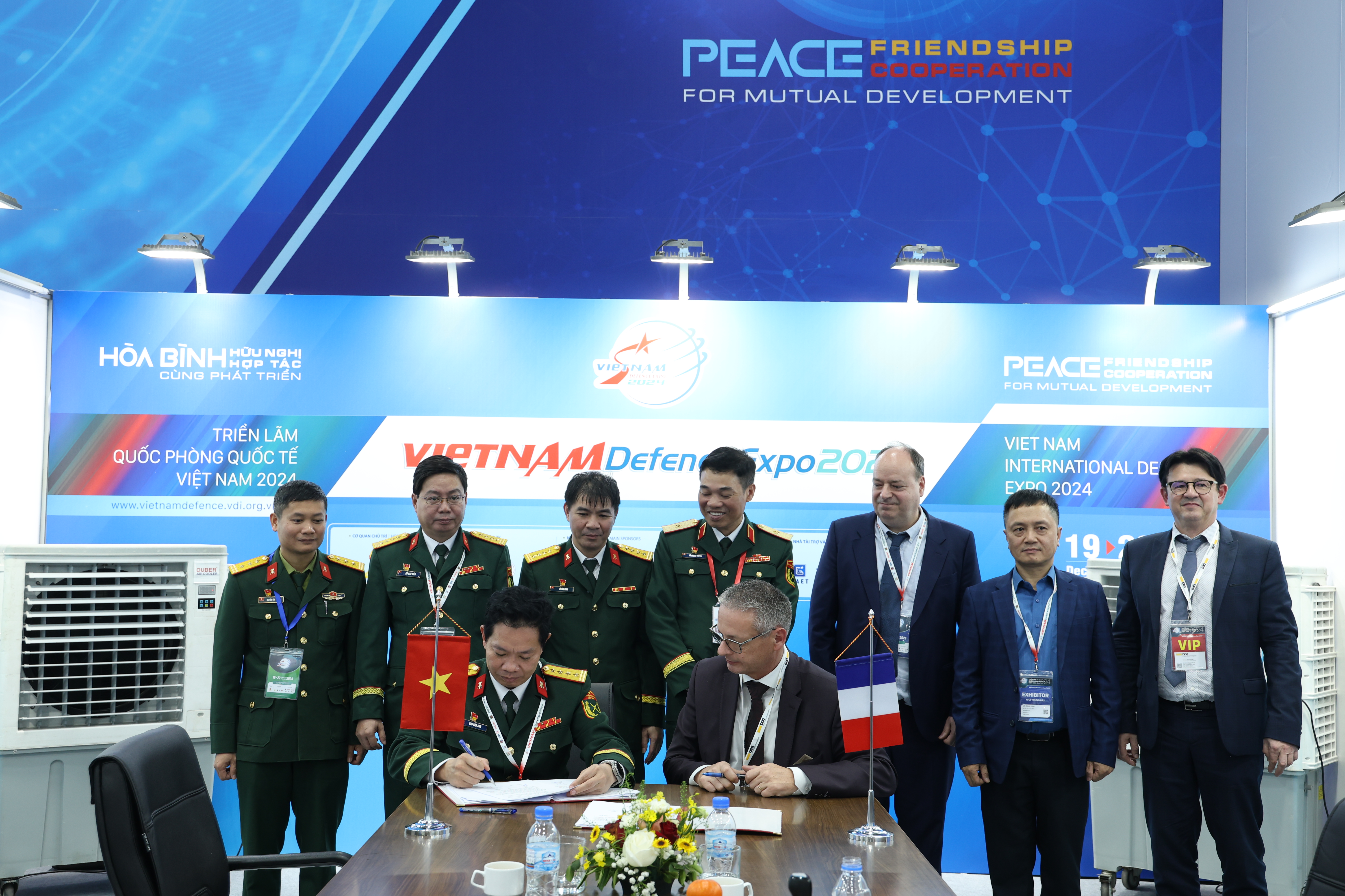 Xúc tiến thương mại tại Triển lãm Quốc phòng Quốc tế Việt Nam 2024