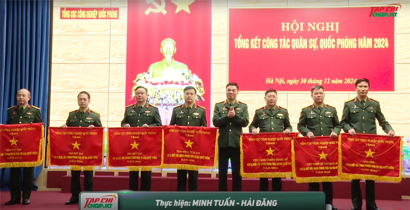 Tổng cục Công nghiệp quốc phòng tổng kết công tác quân sự, quốc phòng năm 2024